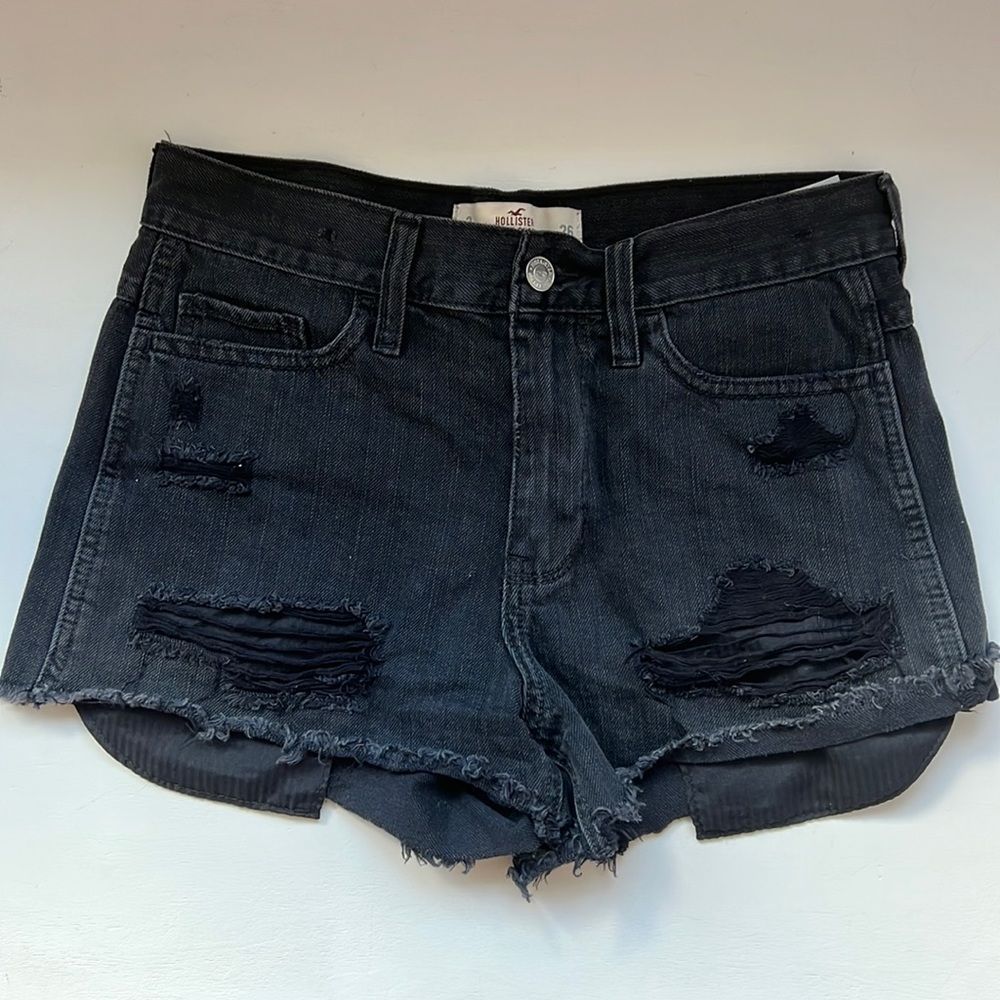 Hollister jean shorts